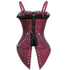 Black Red Gothic Corset